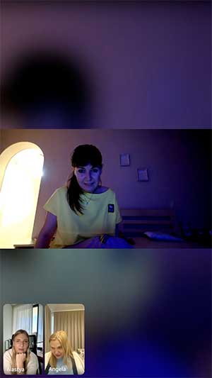 Victim of Angela and Anastasiia's manipulation